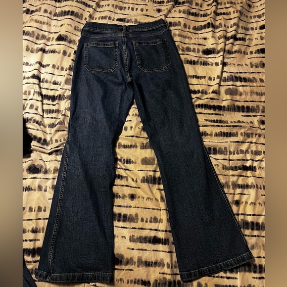 High Rise '70s Flare Jeans with Washwell - Picture 5 of 7